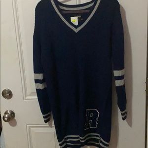 Ravenclaw varsity sweater dress